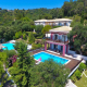 Korfu Ferienhaus schöne Villa Kallisto Pool Meerblick Strand Pelekas