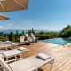 korfu Ferienhaus exklusiv luxusvilla larimar villa urlaub griechenland pool modern ruhig traumhafter meerblick sandstrand