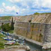 neue festung korfu stadt kerkyra
